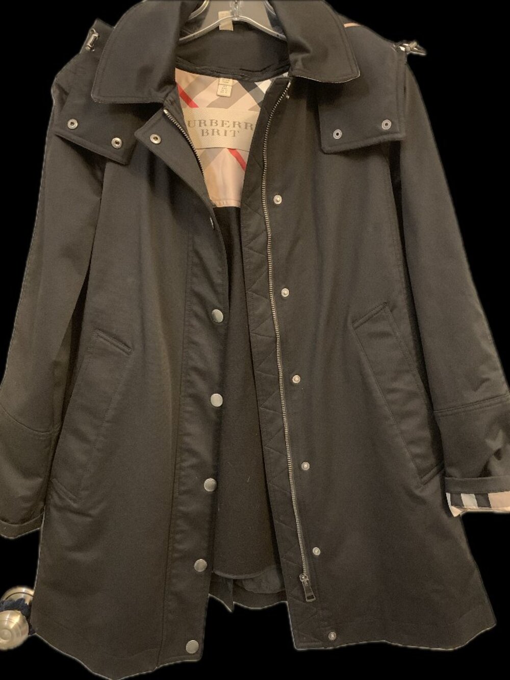 Burberry Brit 'Bowpark' Raincoat with Wool Liner - Picture 3 of 9
